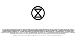 Desktop Screenshot of extinctionsymbol.info