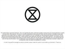 Tablet Screenshot of extinctionsymbol.info